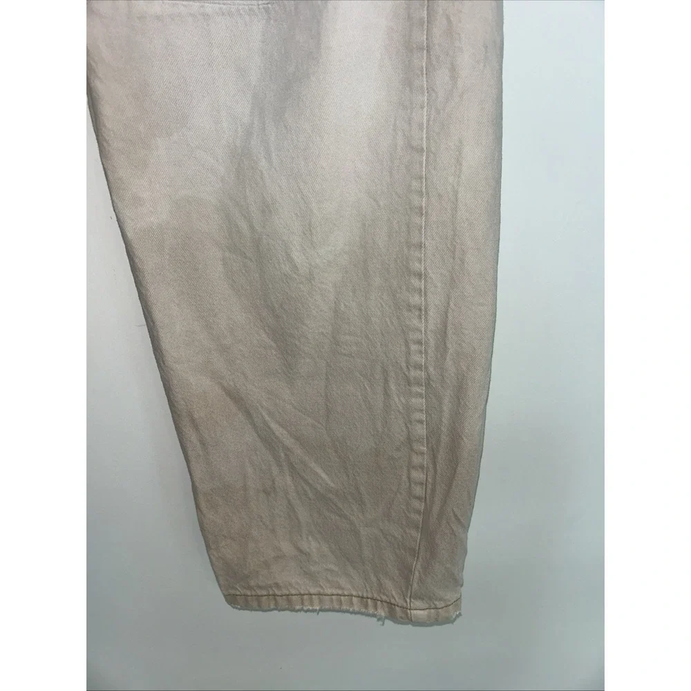 BDG Urban Outfitters 28W 32L Women's Baggy Cargo Pants Light Tan Wide Leg‎